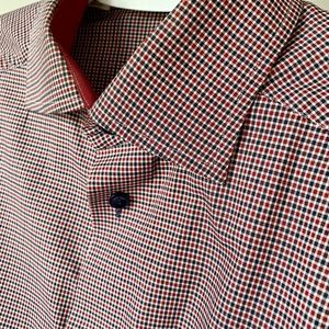 ETON Contemporary Fit Mens Long Sleeve Dress Shirt, Size 15